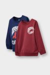Boys' Printed Crew Neck Sweatshirt Set