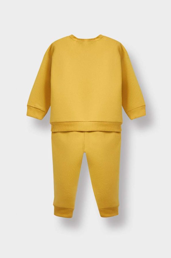 Boys' Dino Print 2-Piece Sweatshirt and Jogger Set