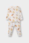 Boys' Animal Print Long Sleeve Pajama Set