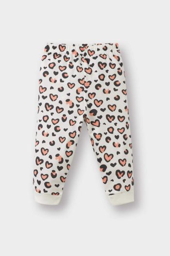 Girls' Long Sleeve Printed Pajama Set
