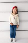 Girls' Elastic Waist Jean Pants