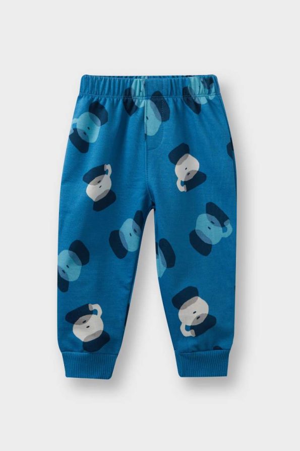Boys' 2-Piece Set Patterned Sweatshirt and Jogger Pants