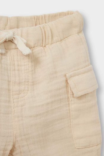 Boys' Elastic Waist Muslin Shorts