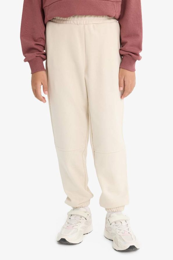 Girls' Elastic Waist Jogger Pants