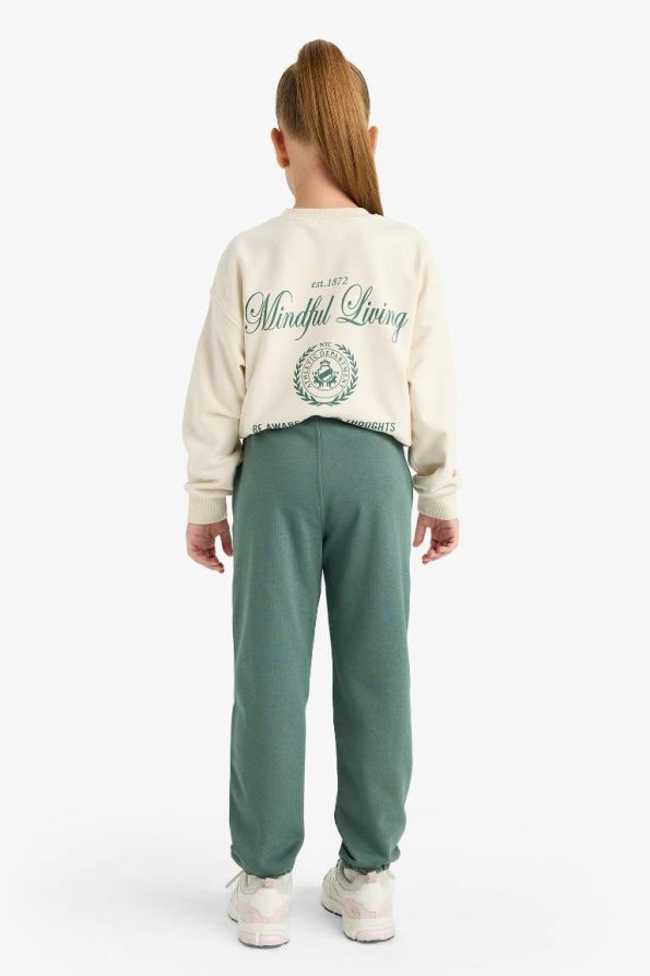 Girls' Elastic Waist Jogger Pants