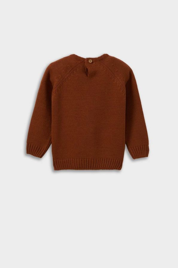Boys' Crew Neck Knit Sweater