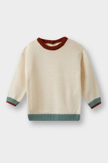 Boys' Crew Neck Knit Sweater