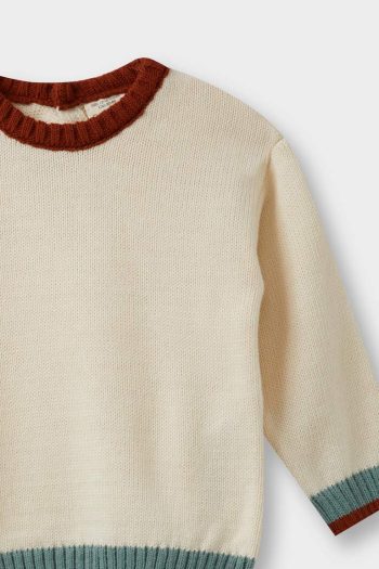Boys' Crew Neck Knit Sweater