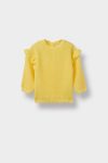 Girls' Baby Crew Neck Knit Sweater