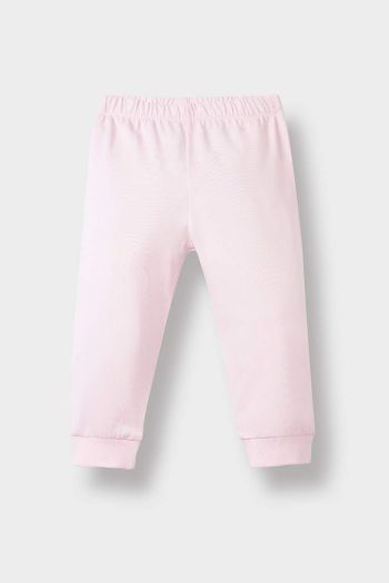 Girls' Bunny Print Long Sleeve Pajama Set