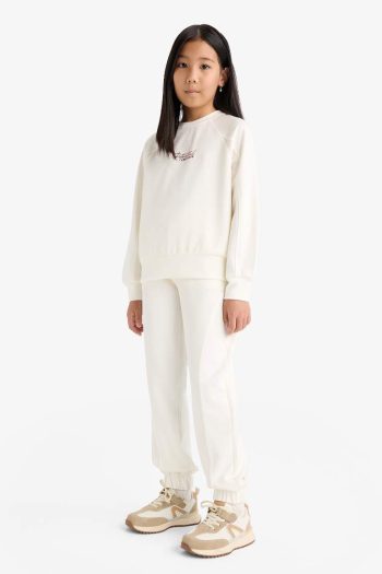 Girls' Elastic Waist Jogger Pants