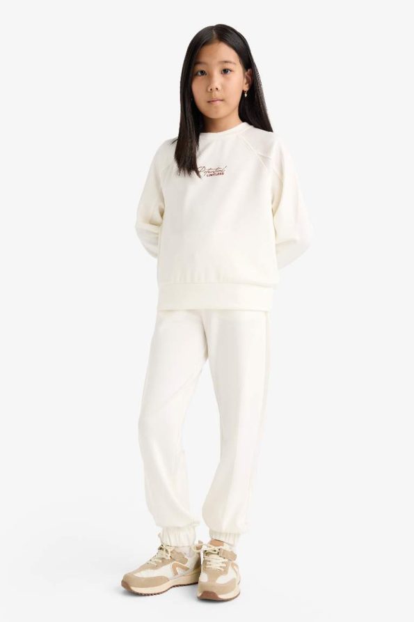 Girls' Elastic Waist Jogger Pants