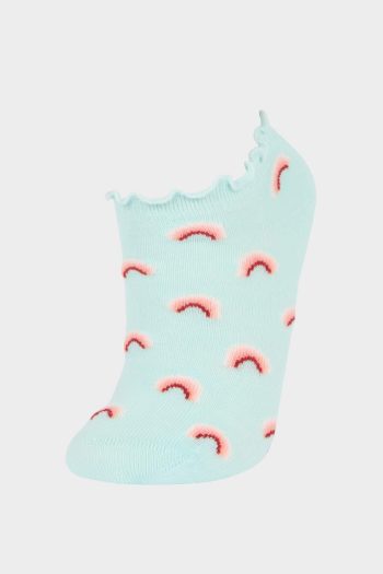 Girls' 5-Pack Cotton Ankle Socks