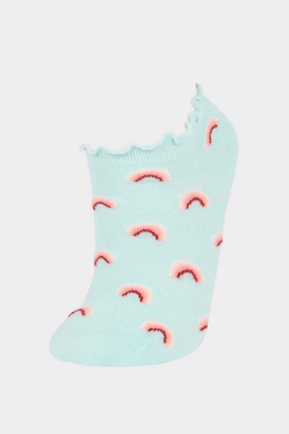 Girls' 5-Pack Cotton Ankle Socks