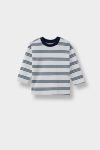 Boys' Striped Long Sleeve School T-Shirt