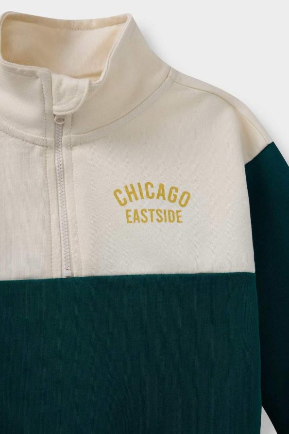Boys' 2-Piece School-Themed Sweatshirt and Jogger Set