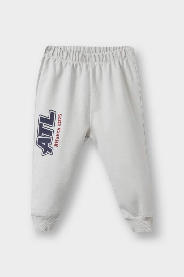Boys' 2-Piece School Print Sweatshirt and Jogger Set