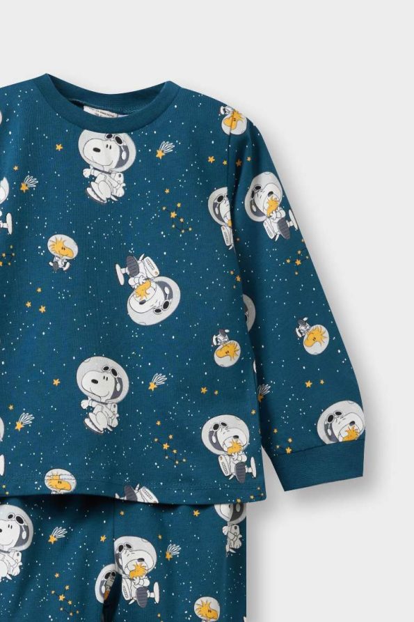 Boys' Snoopy Long Sleeve Pajama Set