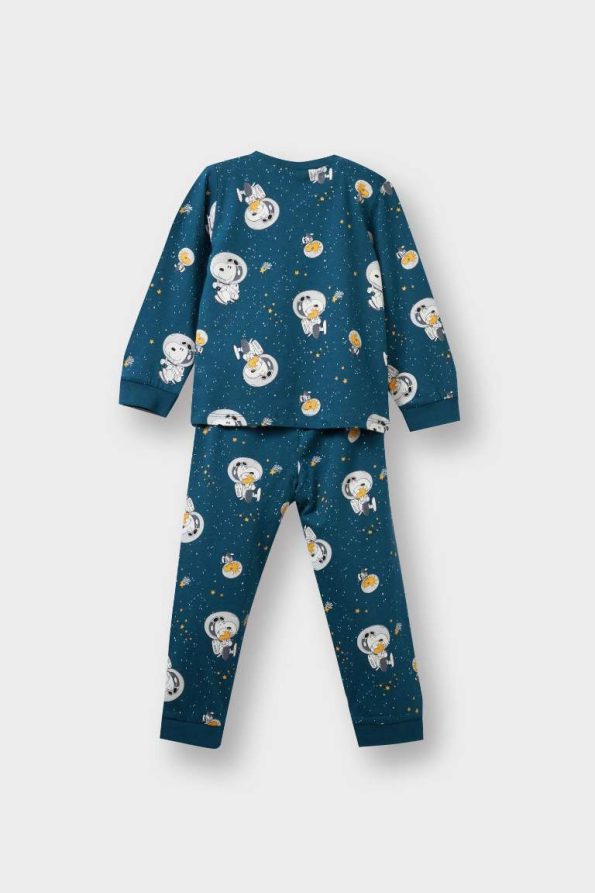 Boys' Snoopy Long Sleeve Pajama Set