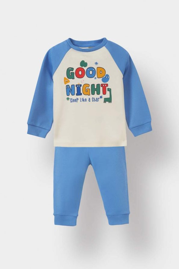 Boys' Long Sleeve Printed Pajama Set