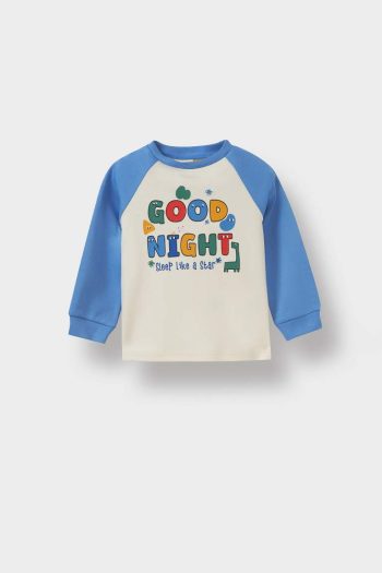 Boys' Long Sleeve Printed Pajama Set