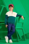 Boys' Baby Jogger Fit Stretch Cuff Gabardine School Pants