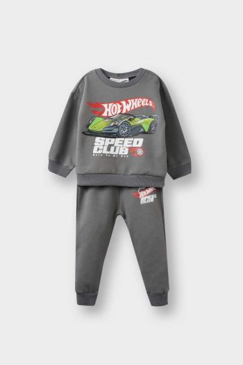 Boys' Hot Wheels 2-Piece Sweatshirt and Jogger Set