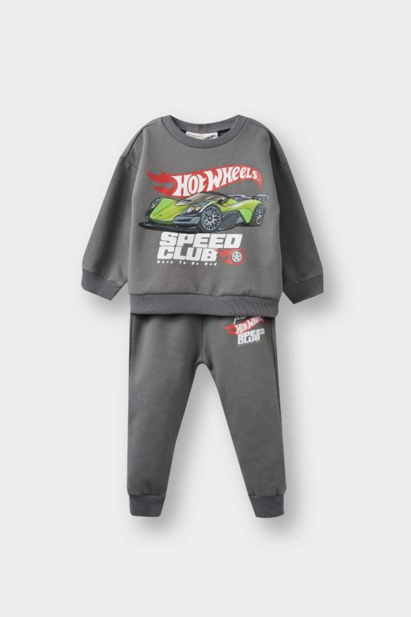 Boys' Hot Wheels 2-Piece Sweatshirt and Jogger Set