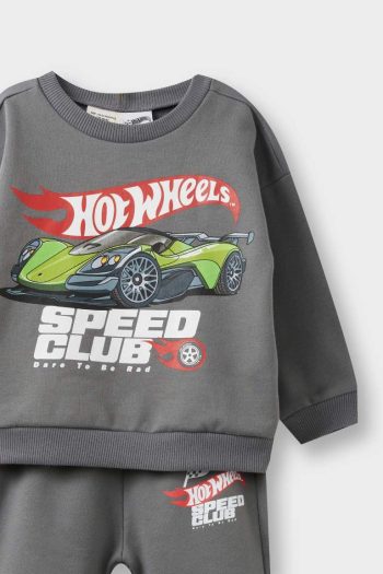 Boys' Hot Wheels 2-Piece Sweatshirt and Jogger Set