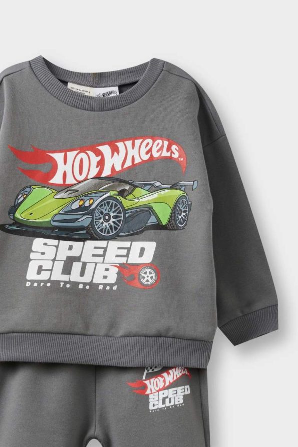 Boys' Hot Wheels 2-Piece Sweatshirt and Jogger Set