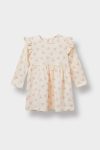 Girls' Printed Long Sleeve Dress