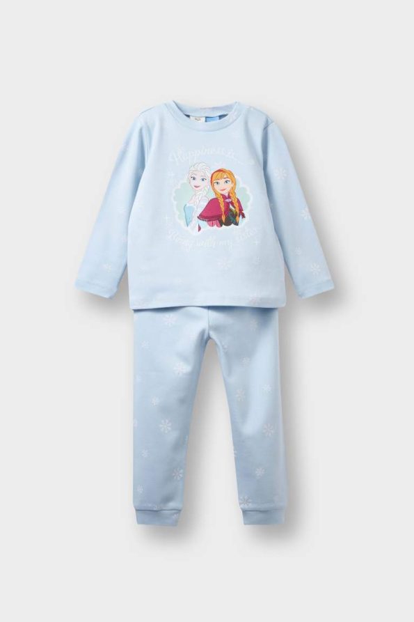 Girls' Frozen Pajama Set Long Sleeve Top Long Pants
