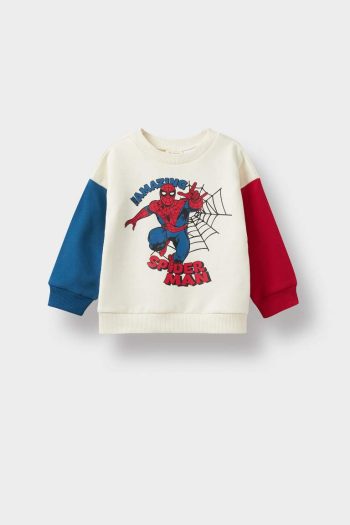 Boys' Marvel Comics Crew Neck Soft Fleece Sweatshirt