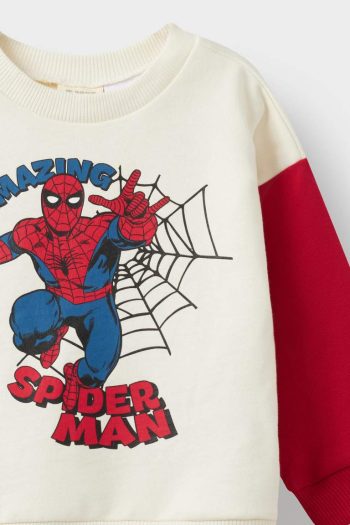 Boys' Marvel Comics Crew Neck Soft Fleece Sweatshirt