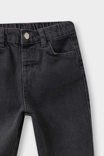 Boys' Elastic Waist Denim Pants
