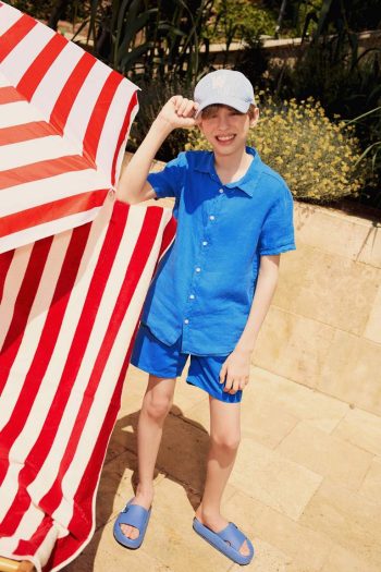 Boys' Father's Day Short Sleeve Polo Shirt