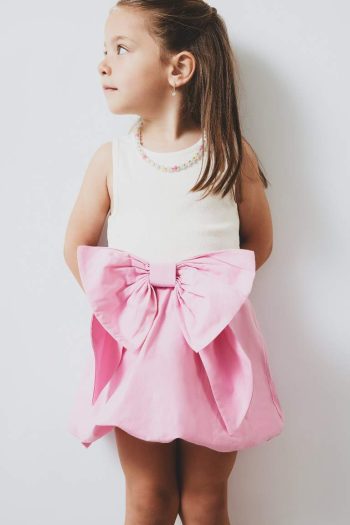 Girls' Baby Elastic Waist Poplin Skirt