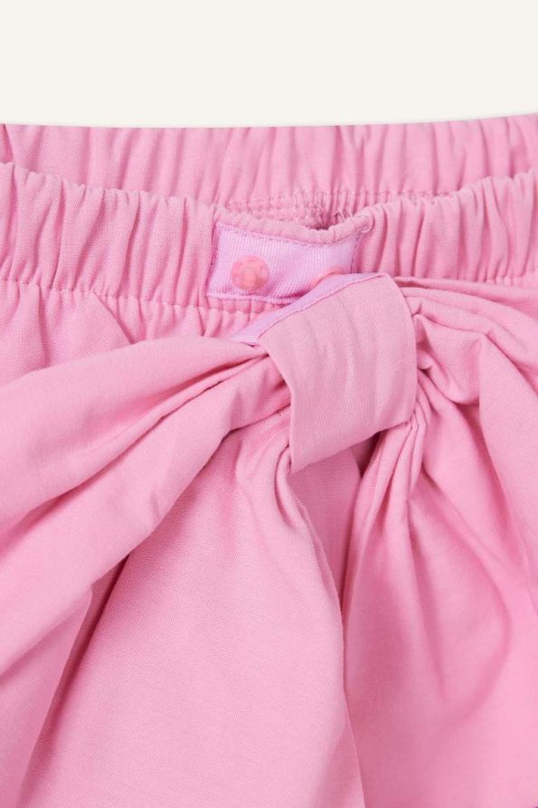 Girls' Baby Elastic Waist Poplin Skirt