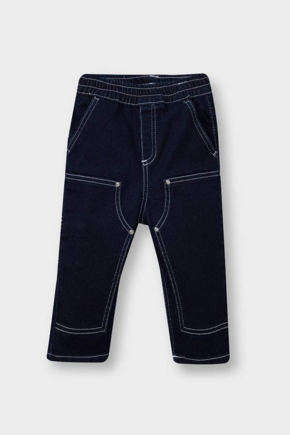 Boys' Elastic Waist Jean Pants