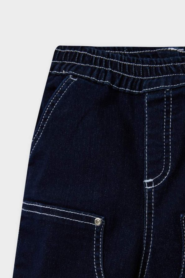 Boys' Elastic Waist Jean Pants