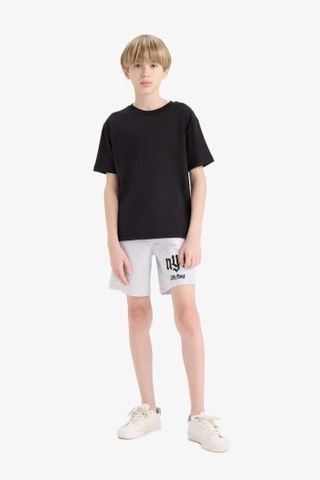 Boys' Elastic Waist Printed Shorts