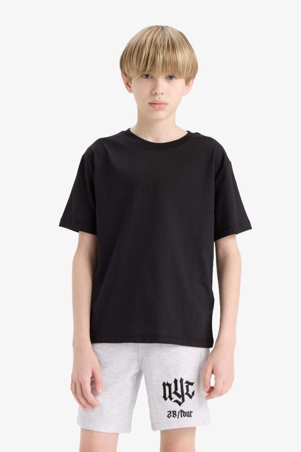 Boys' Elastic Waist Printed Shorts