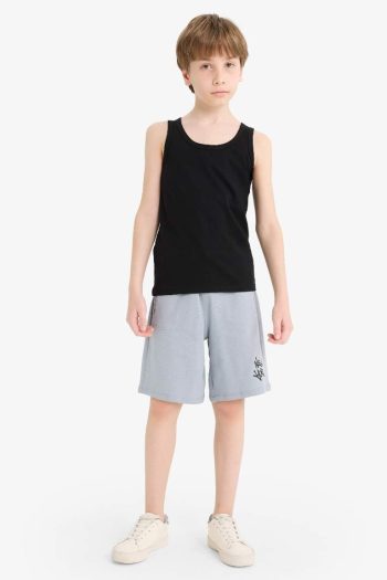 Boys' Elastic Waist Printed Shorts