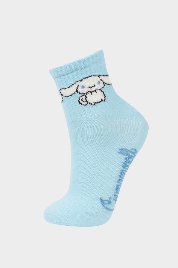 Girls' Hello Kitty 3-Pack Cotton Long Socks