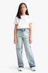 Girls' 90's Wide Leg School Jean Pants