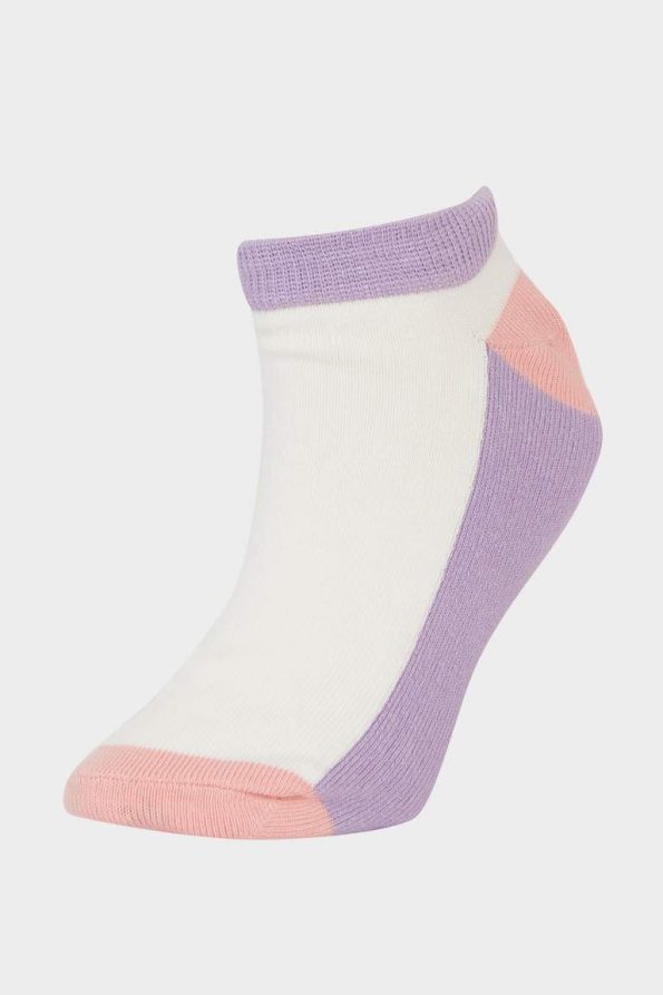 Girls' Cotton 3-Pack Ankle Socks