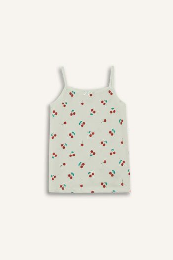Girls' Fruit Print 2-Piece Tank Top Set