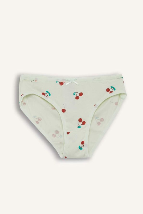 Girls' Fruit Patterned 3-Pack Briefs