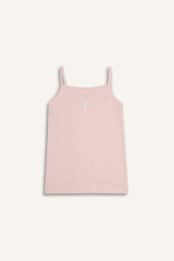 Girls' Rabbit Print 2-Piece Tank Top Set