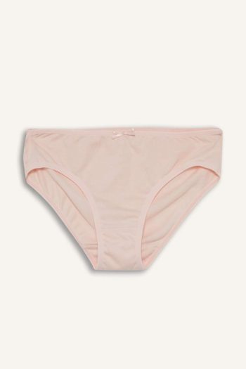 Girls' Rabbit Print Ribbed 3-Pack Briefs